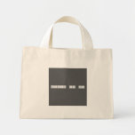 Science is coo  Tiny Tote Canvas Bag