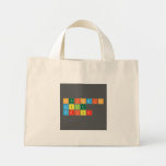 Periodic
 Table
 Writer  Tiny Tote Canvas Bag