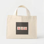Paula  Tiny Tote Canvas Bag