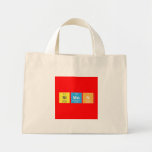 simon  Tiny Tote Canvas Bag