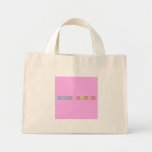 Lailah Sparks  Tiny Tote Canvas Bag