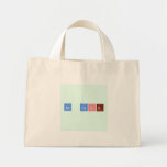 Be Calm  Tiny Tote Canvas Bag