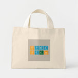 Seyma
 Ozen  Tiny Tote Canvas Bag