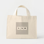 STEM  Tiny Tote Canvas Bag