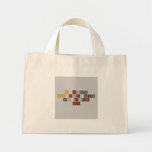 I wonder 
 if you notice
 that youre
  cute  Tiny Tote Canvas Bag