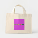 janella shane gandula  Tiny Tote Canvas Bag