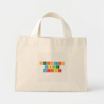 Periodic
 Table
 Writer  Tiny Tote Canvas Bag