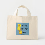 Game
 Letter
 Tiles  Tiny Tote Canvas Bag