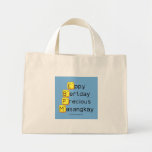 Eppy 
 Bertday
 Precious
 Masangkay  Tiny Tote Canvas Bag