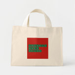 Periodic
 Table
 Writer  Tiny Tote Canvas Bag
