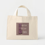 Game
 Letter
 Tiles  Tiny Tote Canvas Bag