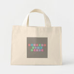 Periodic
 Table
 Writer  Tiny Tote Canvas Bag