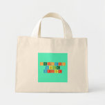 Periodic
 Table
 Writer  Tiny Tote Canvas Bag