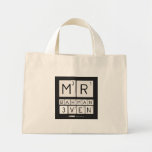 MR
 BAHMAN
 3VEN  Tiny Tote Canvas Bag