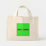 MaggieMae  Tiny Tote Canvas Bag