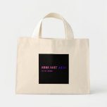 Anna Hart  Tiny Tote Canvas Bag