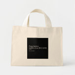 Paige harries mantle close  Tiny Tote Canvas Bag