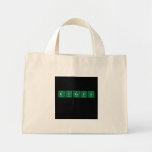 Dikris
    Tiny Tote Canvas Bag