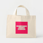 Periodic
 Table
 Writer  Tiny Tote Canvas Bag