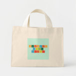 Periodic
 Table
 Writer  Tiny Tote Canvas Bag