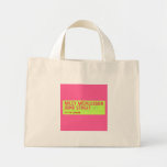 miley micklesson bond street  Tiny Tote Canvas Bag