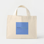 one piece  Tiny Tote Canvas Bag