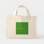 Keep calm im in love with niniza  Tiny Tote Canvas Bag