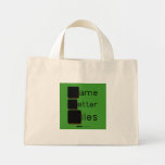 Game
 Letter
 Tiles  Tiny Tote Canvas Bag