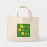 Game Letter Tiles  Tiny Tote Canvas Bag