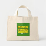 Game
 Letter
 Tiles  Tiny Tote Canvas Bag