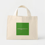 Keep Calm Cynthia Malefane is here  Tiny Tote Canvas Bag