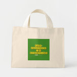  NXN!! VOETSEK   I'M STUDYING  Tiny Tote Canvas Bag