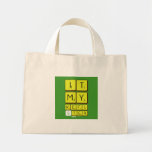 it
 my 
 kefi
 6ter  Tiny Tote Canvas Bag