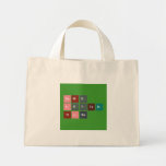 Game
 Letter
 Tiles  Tiny Tote Canvas Bag