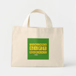 TSHIAMO
 GIFT
 MORAKE  Tiny Tote Canvas Bag