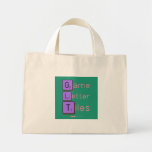 Game
 Letter
 Tiles  Tiny Tote Canvas Bag