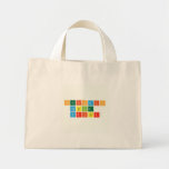 Periodic
 Table
 Writer  Tiny Tote Canvas Bag