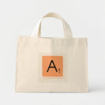 A  Tiny Tote Canvas Bag