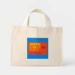 Minion Street  Tiny Tote Canvas Bag