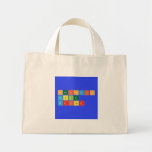 Periodic
 Table
 Writer  Tiny Tote Canvas Bag