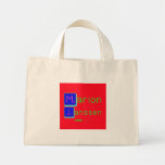 Marion
 Janssen  Tiny Tote Canvas Bag