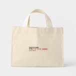 Cathy's Cake Street  Tiny Tote Canvas Bag