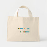    TODAY'S  MY   17th  BIRTHDAY  Tiny Tote Canvas Bag