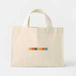 Ciencia  Tiny Tote Canvas Bag