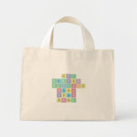 puasa
 membuat
 wajahku
 secerah
 bulan
 purnama  Tiny Tote Canvas Bag