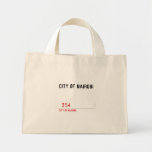 city of nairobi       Tiny Tote Canvas Bag