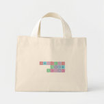 Periodic
 Table
 Writer  Tiny Tote Canvas Bag
