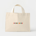 Rosie Browne  Tiny Tote Canvas Bag