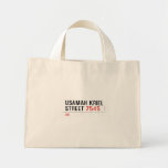 usamah kriel street  Tiny Tote Canvas Bag