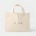 N OLA  Tiny Tote Canvas Bag